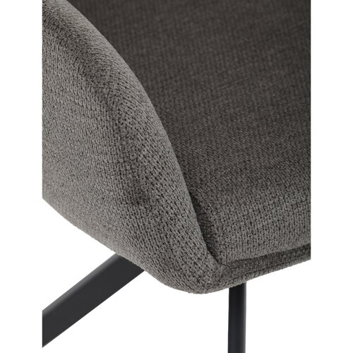 Set de scaune de sufragerie cu mecanism deîntoarcere DCH-P3174 GREY2, 2 buc.