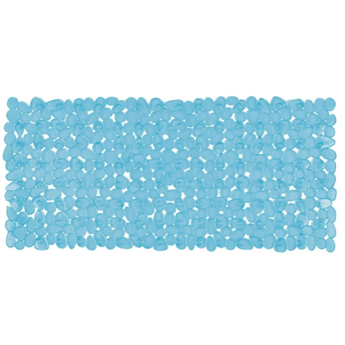 Spirella Протиковзка підкладка для ванни RIVERSTONE, синя, 75 x 36 см