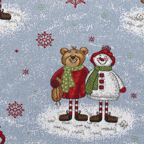 Vánoční ubrus Medvědi, 100 x 100 cm