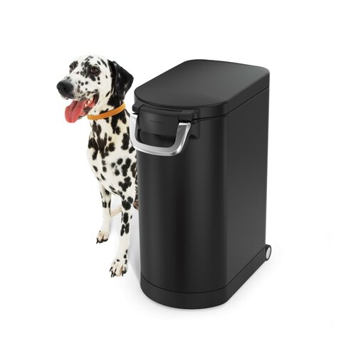 Simplehuman Kontejner na suché krmivo s pojistkou 30 l, černá mat