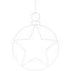Božična viseča LED-dekoracija Kerstball Star 236 LED, 48 cm
