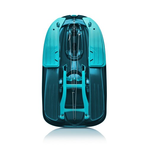 Gizmo Riders lenkbarer Bob Nimbus  , titanblau