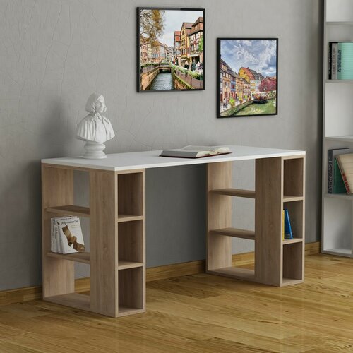 Birou Colmar White and Oak