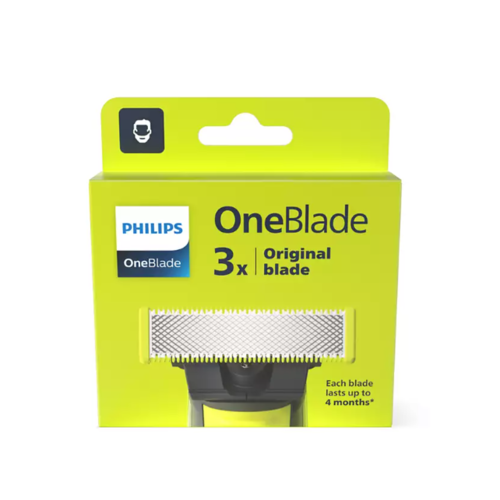 Výmenné čepele pre Philips OneBlade QP230/50, 3 ks