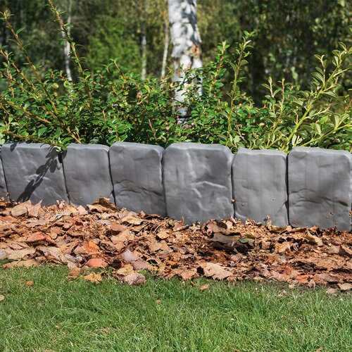 4Home Vrtna palisada - robnik Stone, 2,5 m