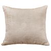 Bellatex-Kissen Korall micro, Beige, 38 x 38 cm