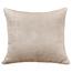 Bellatex-Kissen Korall micro, Beige, 38 x 38 cm