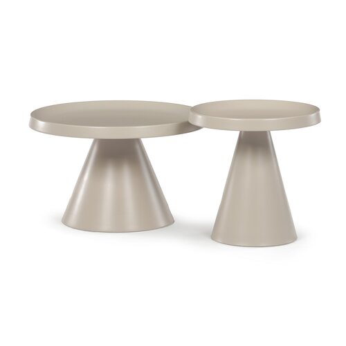 Set de măsuțe de cafea F4112 CSM, bej, 2 buc.