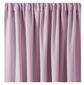 Restilo Штора Blackout Oxford Pleat рожевий, 140 x 245 см