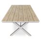 Autronic Masă de grădină, aluminiu, polywood, bej, AZT-S1510 OAK