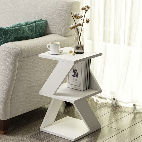 Beistelltisch Albeni White