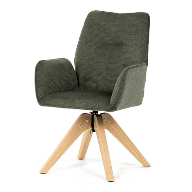 Scaun de sufragerie DCH-C2148 GRN2 cu materialimpermeabil