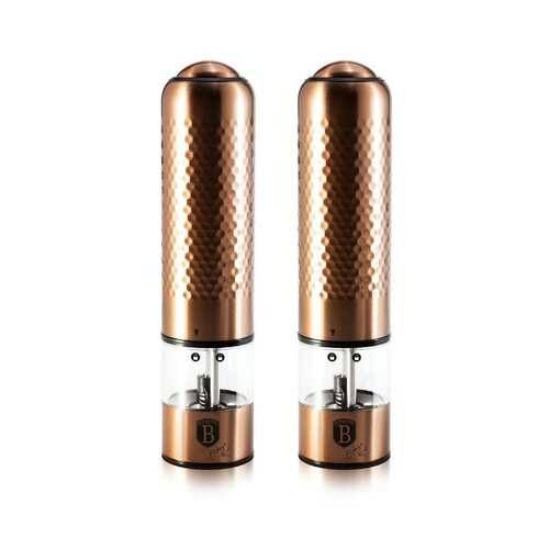 Berlinger Haus Sada elektrických mlýnků na pepř a sůl Rosegold Metallic Line