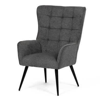 Fotel relaksacyjny 315 GREY2, ciemnoszary