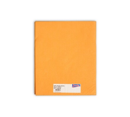 Utěrka Soft nebalená, oranžová, 50 x 60 cm