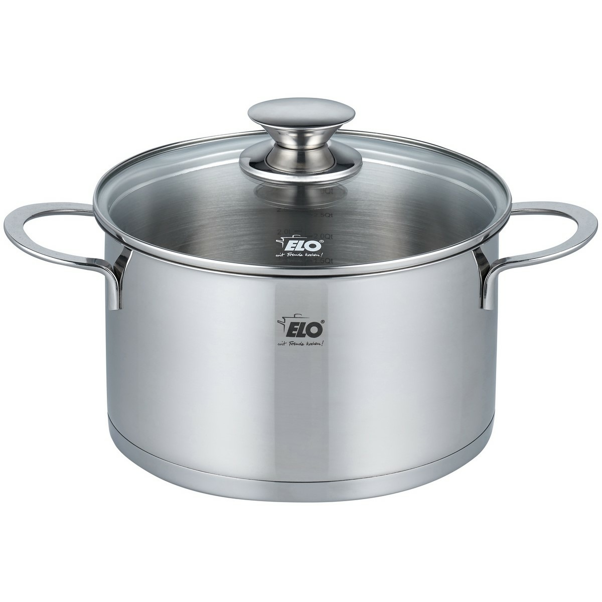 Elo 72540 Garnek ze stali nierdzewnej Galant 20cm, 2,7 l, 2,7 l
