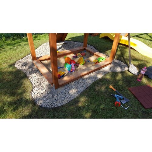 Amispol Verdeckte Gartenumrandung, 12,5 x 800 cm