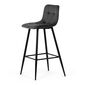Scaun de bar B-X7015 GREY2, gri închis
