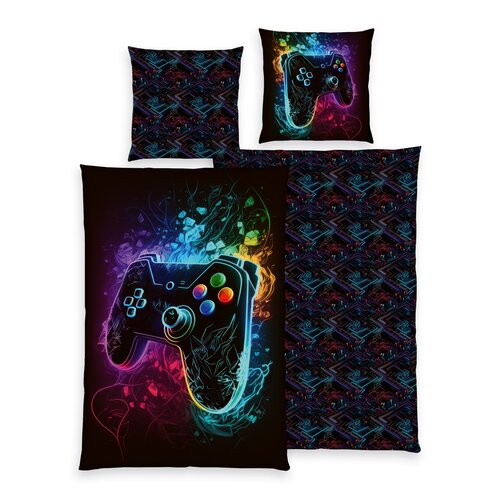 Herding Pościel Gaming, 135 x 200 cm, 80 x 80 cm
