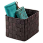 Compactor Úložný organizér do zásuvky TEX 19 x 14 x 13 cm, hnedá