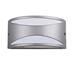 Venkovní nástěnné svítidlo Rabalux Manhattan stříb, stříbrná, 25 x 12 x 13,5 cm