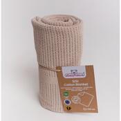 Babymatex Babydecke Sisi mocha mousse, 75 x 100 cm