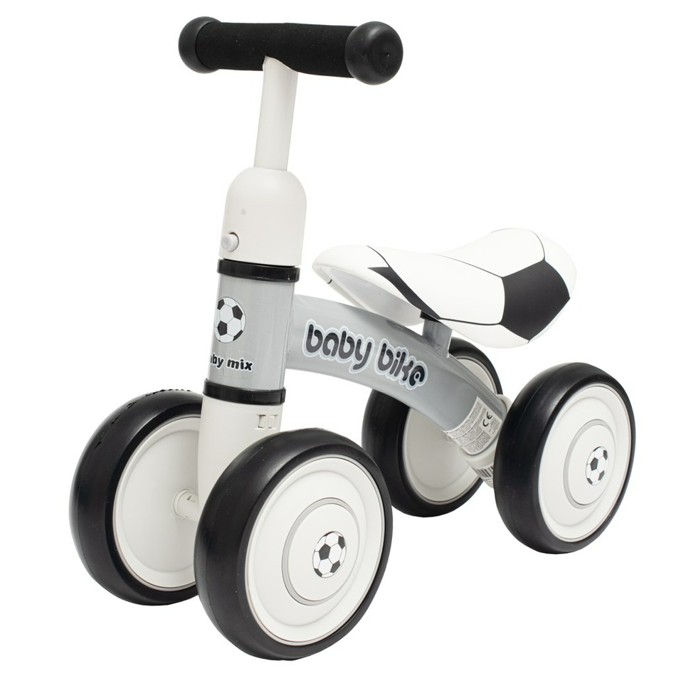 Baby Mix Rower biegowy dla dzieci Bike, czarno-biały