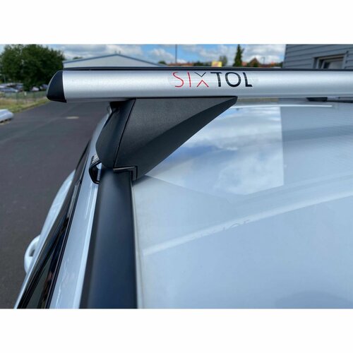 Sixtol Querträger mit Schloss Aluminium ROOF RACK IN 1, 120 cm, Tragfähigkeit 90 kg