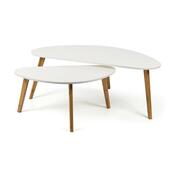 Konferenční stolek ESPEN Mini, 120 cm, bílá