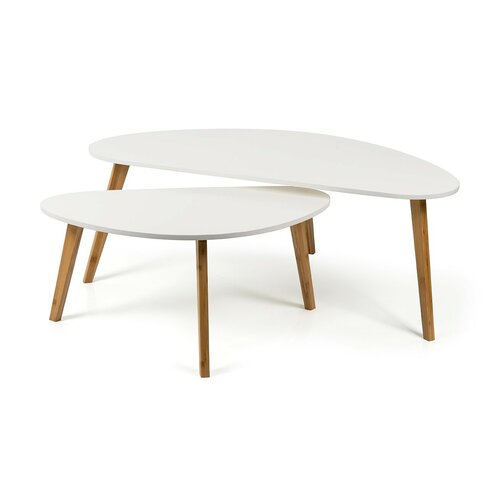 Konferenční stolek ESPEN Mini, 120 cm, bílá