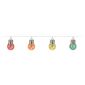 Batteriebetriebene LED-Partyleuchten,  30 Glühbirnen, 4,5 m