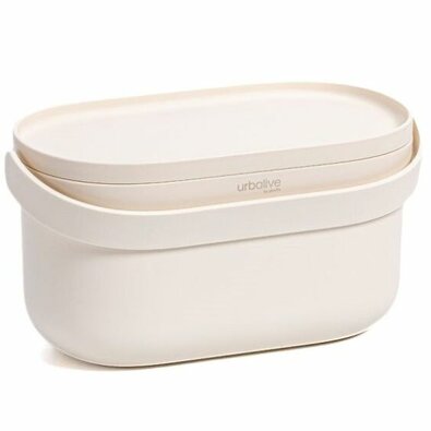 Plastia Posoda za biološki odpad brez okvirja invrečk, bež, 4 l