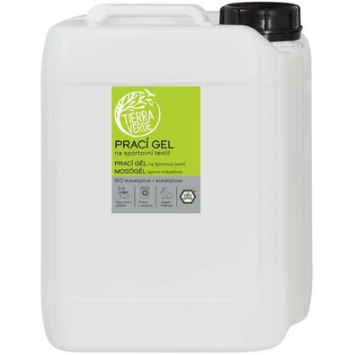 Tierra Verde Prací gel na sportovní textil s BIO eukalyptovou silicí, 5 l