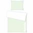 Bench pamut ágyneműhuzat fehér zöld, 140 x 200 cm, 70 x 90 cm