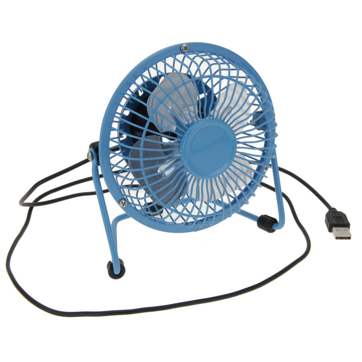 USB vetrák modrá, 13,5 x 11 x 15 cm