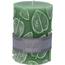 Dekorativní svíčka Jungle life tmavě zelená, 7 x 10 cm