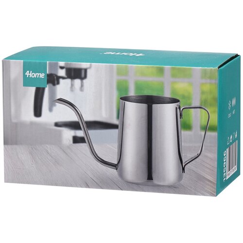 4Home Dzbanek nierdzewny do kawy przelewowej, 350 ml