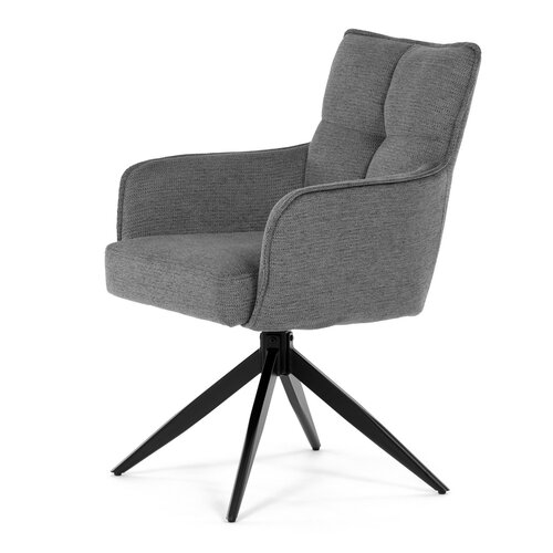 Étkezőszék-készlet visszahúzható mechanizmussalDCH-P3170 GREY2, 2 db