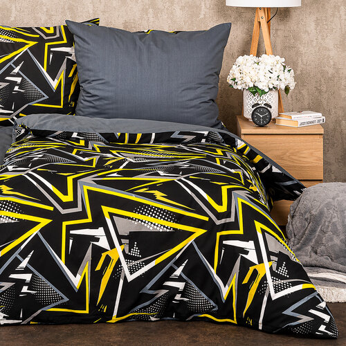 Lenjerie de pat din bumbac 4Home Rock, 140 x 200 cm, 70 x 90 cm