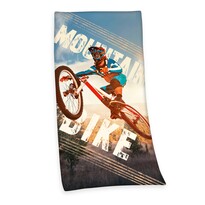 Herding Ręcznik kąpielowy Mountain bike, 75 x 150 cm