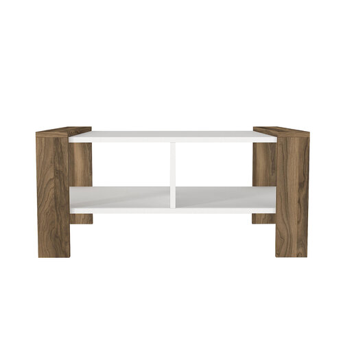 Couchtisch Erica White Walnut