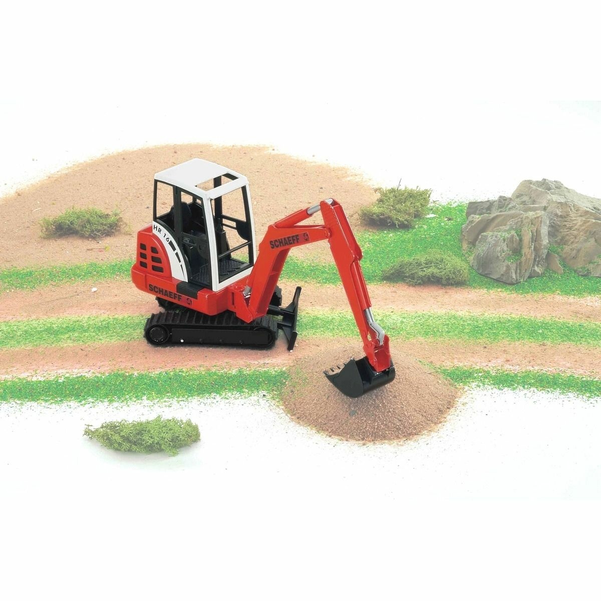 Bruder 2432 mini kotrógép SCHAEFF HR16, 1:16 termék 2. képe