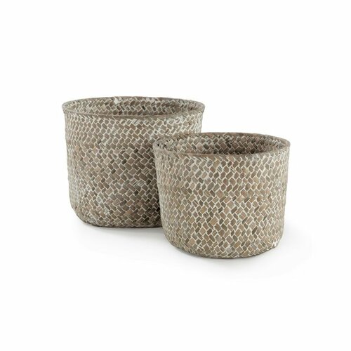 Compactor Набір плетених кошиків з 2 предметів  MIKA, бежевий