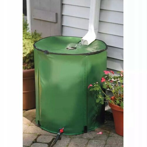 Zložljiv sod za vodo 100 l, zelen