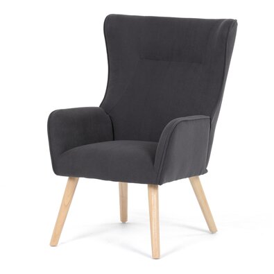 Ohrensessel GREY2, grau