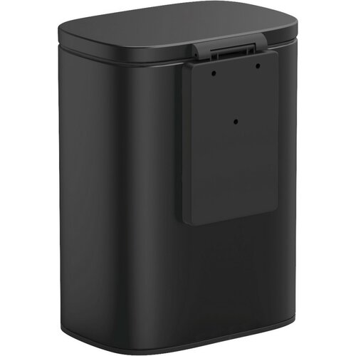 Wenko Nástěnný odpadkový koš Sare 5 l, černá