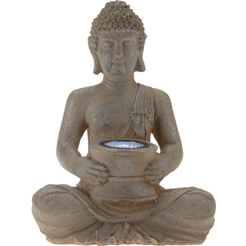 Obrázok Solárna lampa Budha, 31 cm