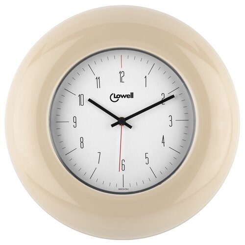 Lowell 03300C Designové nástěnné hodiny pr. 33 cm