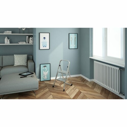 Jeklene stopnice STABILO, 2 stopnice