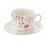 Orion porcelanasti skodelica s podstavkom Mak,0,28 l